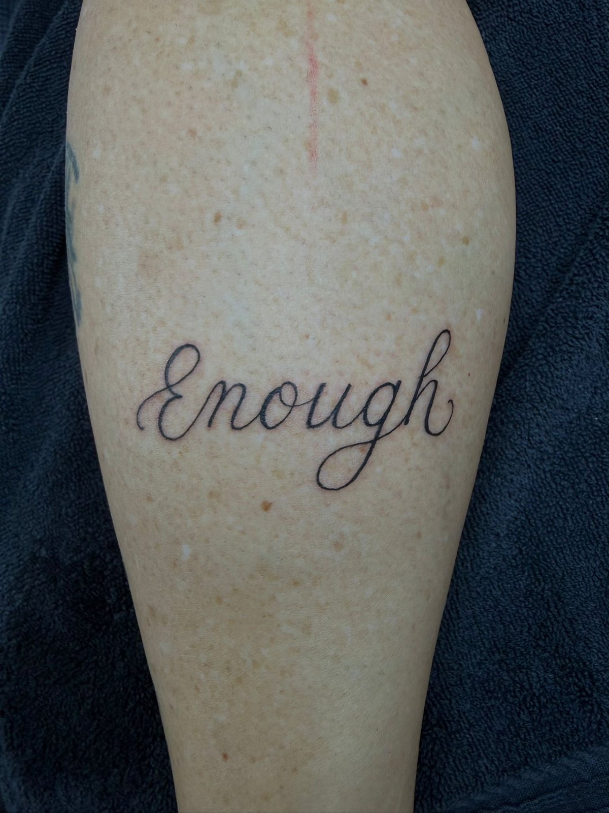 Fineline lettering werk van Naomi