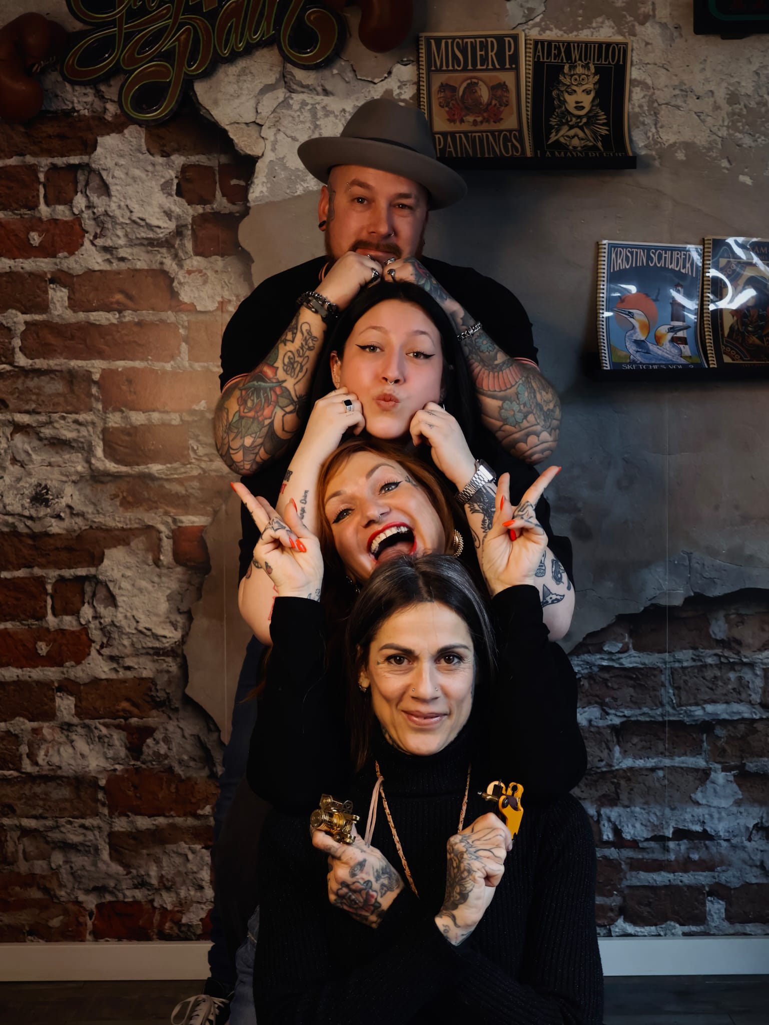 Het team van Backyard Ink